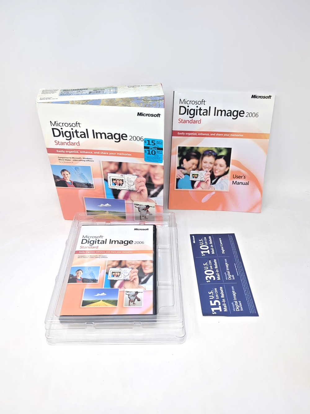 Microsoft Digital Image Standard 2006 for Windows 32-Bit w/ Box – Used